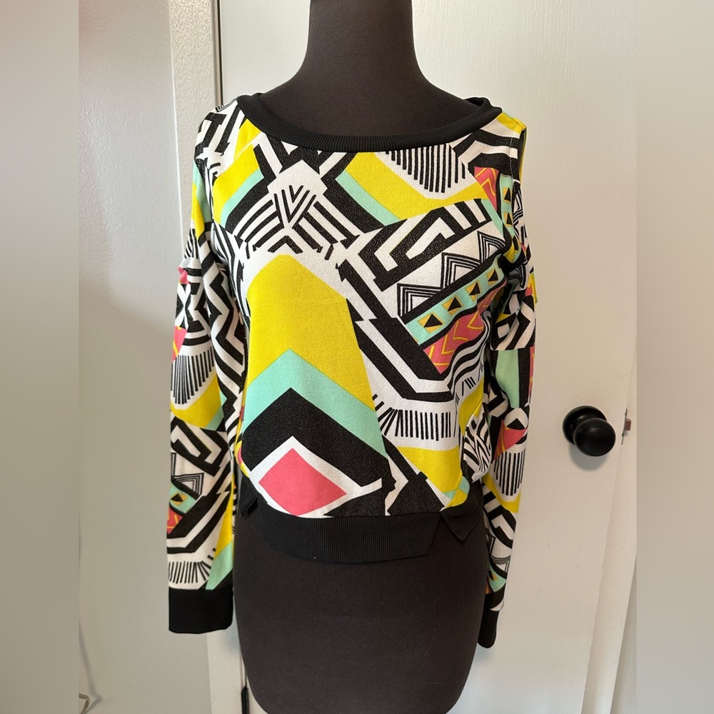 Small Eccentric Pattern Shirt - image 1